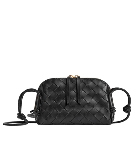 Intrecciato Nappa Leather Pouch